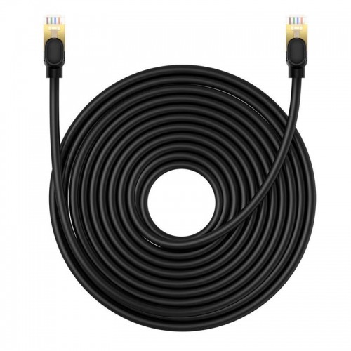 Network cable cat.8 Baseus Ethernet RJ45, 40Gbps, 15m (black) image 3