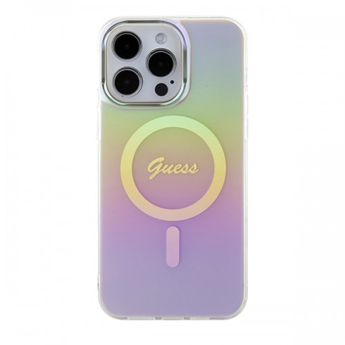 Guess MagSafe GUHMP15XHITSP Apple iPhone 15 Pro Max 6.7" чехол для мобильного телефона розовый (Gradient 2) image 3