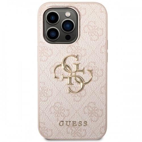 Guess GUHCP15L4GMGPI Apple iPhone 15 Pro 6.1" maciņš telefonam rozā image 3