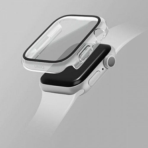 UNIQ etui Nautic Apple Watch Series 7|8 45mm przezroczysty|dave clear image 3