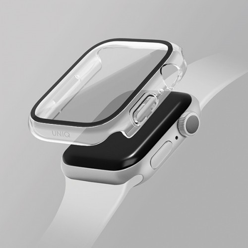 UNIQ etui Nautic Apple Watch Series 7|8 41mm przezroczysty|dove clear image 3