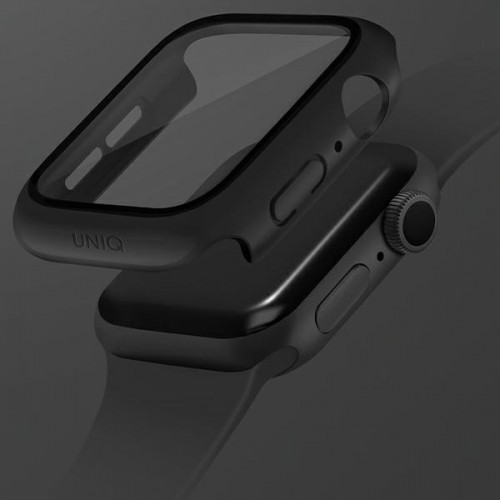 UNIQ etui Nautic Apple Watch Series 7|8 45mm czarny|black image 3