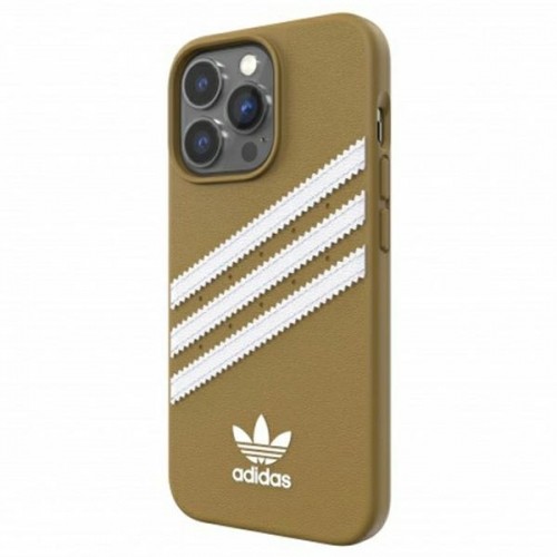 Adidas OR Moulded PU iPhone 13 Pro Max 6,7" beżowo-złoty|beige-gold 47807 image 3