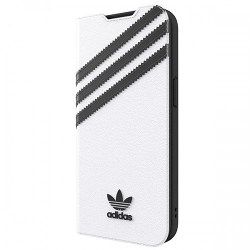 Adidas OR Booklet Case PU iPhone 13 6,1" czarno biały|black white 47092 image 3