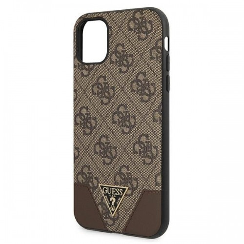 Guess 4G Triangle Collection - Etui iPhone 11 (brązowy) image 3