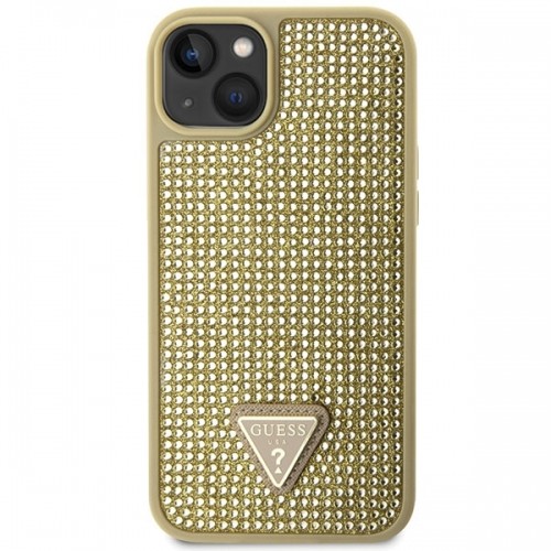 Guess GUHCP14MHDGTPD iPhone 14 Plus 6.7" złoty|gold hardcase Rhinestone Triangle image 3