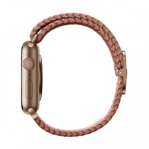 UNIQ pasek Aspen Apple Watch 44|42|45|49 mm Series 4|5|6|7|8|SE|SE2|Ultra Braided różowy|grapefruit pink image 3