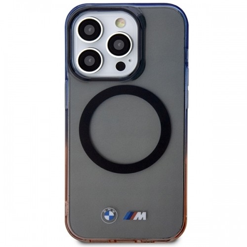 Etui BMW BMHMP14XHTGE iPhone 14 Pro Max 6.7" szary|grey hardcase Gradient Bumper MagSafe image 3