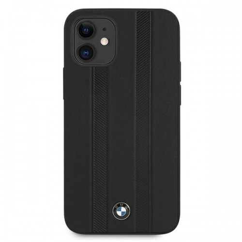 Etui BMW BMHCP12STTBK iPhone 12 mini 5,4" czarny|black hardcase Signature Tire Marks image 3