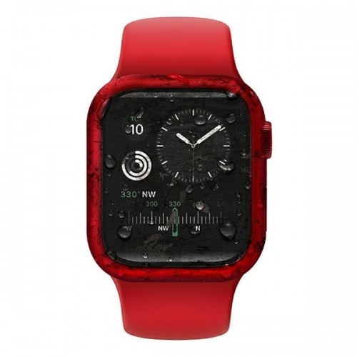 UNIQ etui Nautic Apple Watch Series 4|5|6|SE 44mm czerwony|red image 3