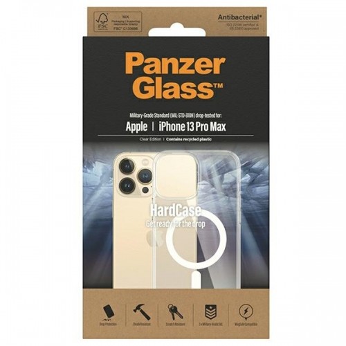 PanzerGlass HardCase iPhone 13 Pro Max 6,7" MagSafe Antibacterial Military grade transparent 0431 image 3