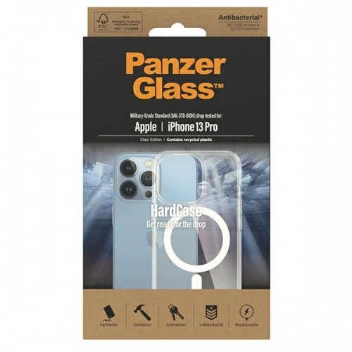 PanzerGlass HardCase iPhone 13 Pro 6,1" MagSafe Antibacterial Military grade transparent 0430 image 3