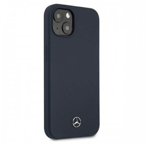 Mercedes MEHCP13SSILNA iPhone 13 mini 5,4" granatowy|navy hardcase Silicone Line image 3