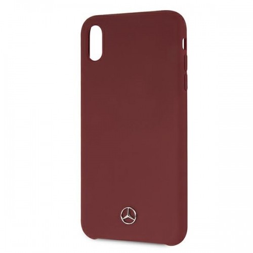 Mercedes MEHCI65SILRE iPhone Xs Max czerwony|red hardcase Silicone Line image 3