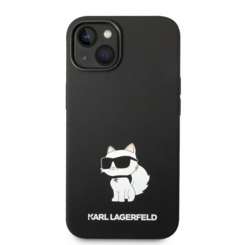 Karl Lagerfeld KLHMP14MSNCHBCK iPhone 14 Plus 6,7" hardcase czarny|black Silicone Choupette MagSafe image 3