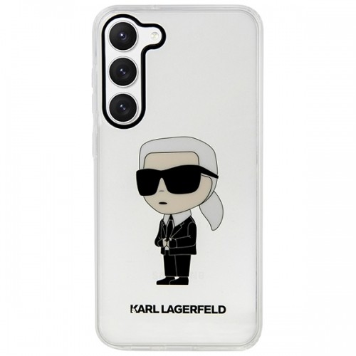 Karl Lagerfeld KLHCS23MHNIKTCT S23+ S916 transparent hardcase Ikonik Karl Lagerfeld image 3