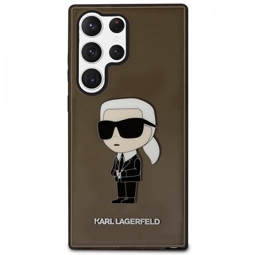 Karl Lagerfeld KLHCS23LHNIKTCK S23 Ultra S918 czarny|black hardcase Ikonik Karl Lagerfeld image 3