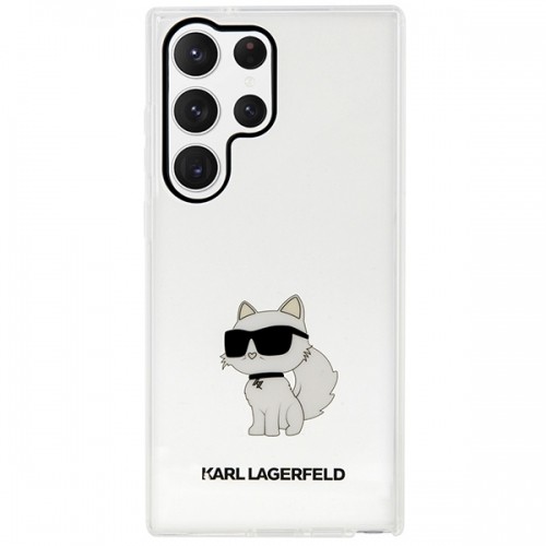 Karl Lagerfeld KLHCS23LHNCHTCT S23 Ultra S918 transparent hardcase Ikonik Choupette image 3