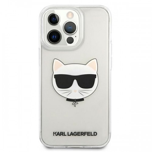Karl Lagerfeld KLHCP13XCTR iPhone 13 Pro Max 6,7" hardcase transparent Choupette Head image 3