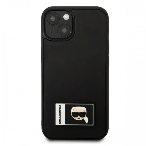 Karl Lagerfeld KLHCP13M3DKPK iPhone 13 6,1" czarny|black hardcase Ikonik Patch image 3