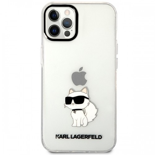 Karl Lagerfeld KLHCP12MHNCHTCT iPhone 12 |12 Pro 6,1" transparent hardcase Ikonik Choupette image 3