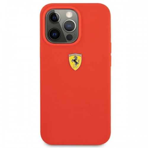 Ferrari FESSIHCP13XRE iPhone 13 Pro Max 6,7" czerwony|red hardcase Silicone image 3