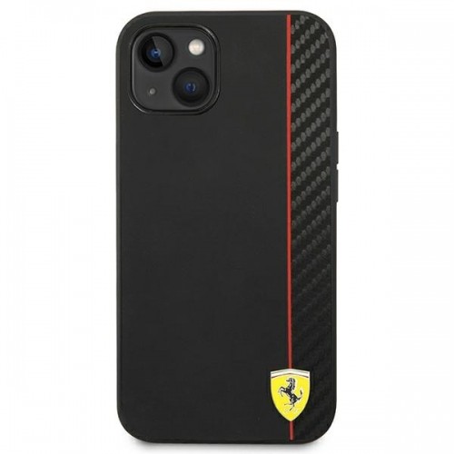 Ferrari FEHCP14SAXBK iPhone 14 6,1" czarny|black hardcase Carbon image 3
