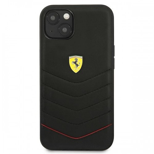 Ferrari FEHCP13SRQUK iPhone 13 mini 5,4" czarny|black hardcase Off Track Quilted image 3