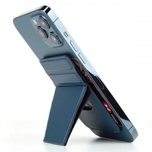 UNIQ Lyft magnetyczny stojak na telefon snap-on stand and card holder niebieski|blue image 3