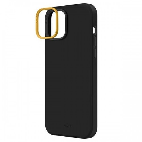 UNIQ etui Lino iPhone 14 Plus 6,7" czarny|midnight black image 3