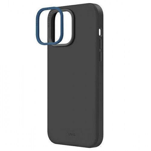 UNIQ etui Lino Hue iPhone 14 Pro 6,1" Magclick Charging szary|charcoal grey image 3