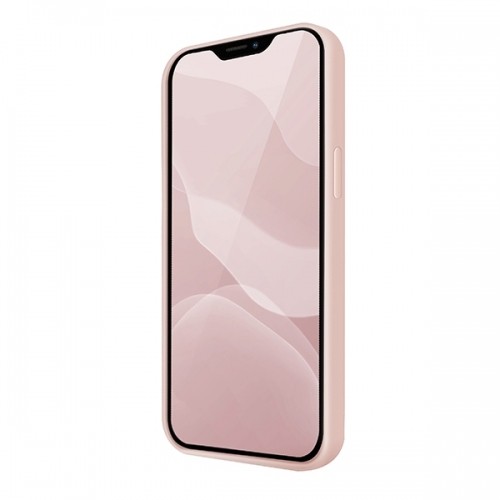 UNIQ etui Lino Hue iPhone 12 Pro Max 6,7" różowy|blush pink Antimicrobial image 3