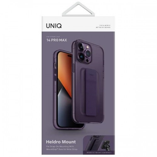 UNIQ etui Heldro Mount iPhone 14 Pro Max 6,7" fioletowy|fig purple image 3