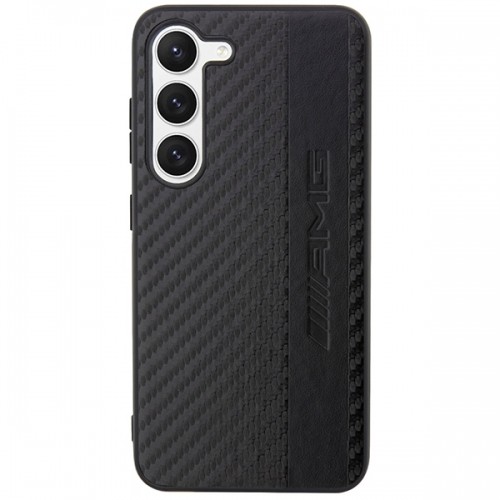 Mercedes AMG AMHCS23SBLSCA S23 S911 czarny|black hardcase Carbon Stripe&Embossed image 3