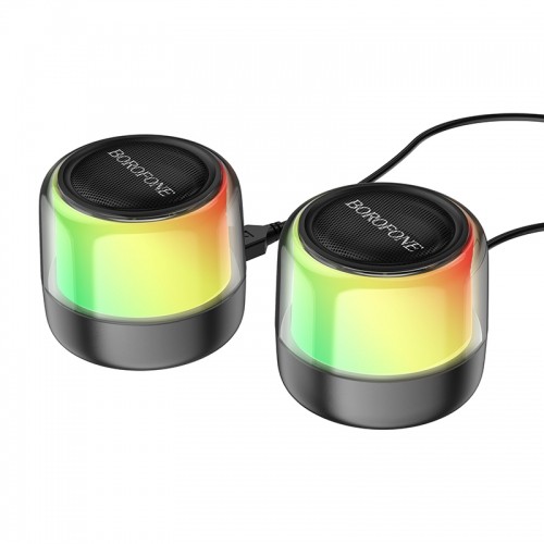 OEM Borofone Portable Bluetooth Speaker BP12 Colorful Stereo 2 in 1 (2 pieces) image 3