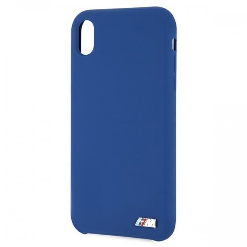 Original Case BMW Hardcase Silicone M Collection BMHCI61MSILNA  for Iphone XR Navy image 3