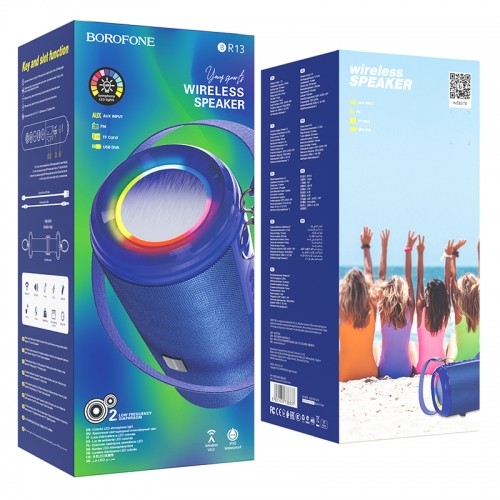 OEM Borofone Portable Bluetooth Speaker BR13 Young blue image 3