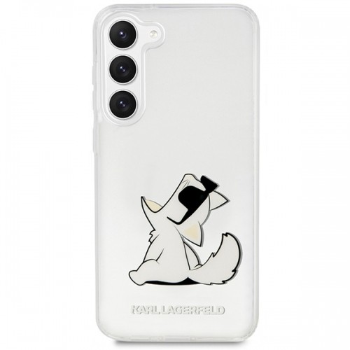 Karl Lagerfeld PC|TPU Choupette Eat Case for Samsung Galaxy S23 Transparent image 3