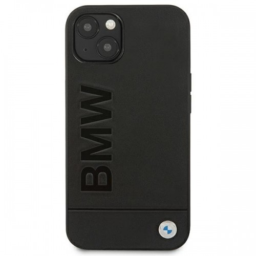 BMW Leather Hot Stamp Case for iPhone 14 Black image 3