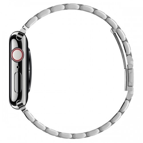 Spigen Modern Fit Band for Apple Watch  4 | 5 | 6 | 7 | SE 42 | 44 | 45 mm silver image 3