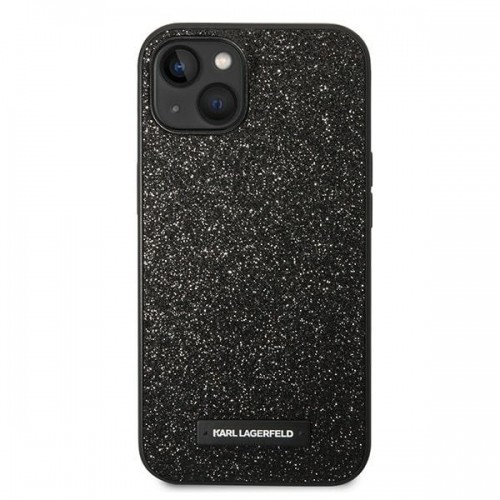Karl Lagerfeld Glitter Plague Case for iPhone 14 Plus Black image 3