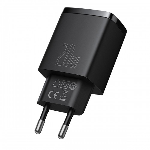 OEM Зарядное устройство Baseus CCXJ-B01 USB - C | 20W | 3A | PD черное image 3