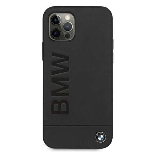 BMW BMHCP12MSLLBK Hot Stamp Чехол для Apple iPhone 12 | 12 Pro Черный image 3