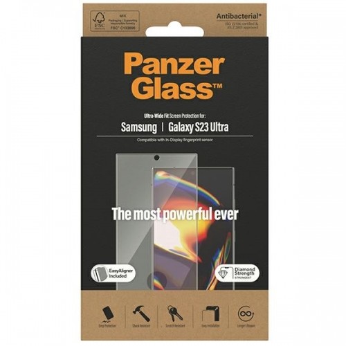 PanzerGlass Ultra-Wide Fit Sam S23 Ultra S918 Screen Protection 7317 z aplikatorem image 3