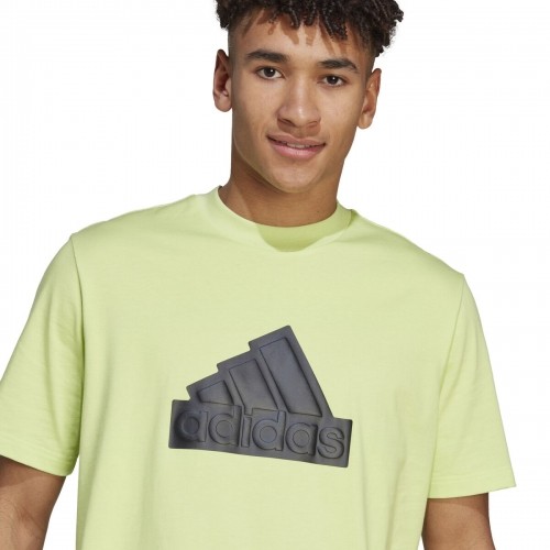 Men’s Short Sleeve T-Shirt Adidas  BOST T IN1627 Green image 3