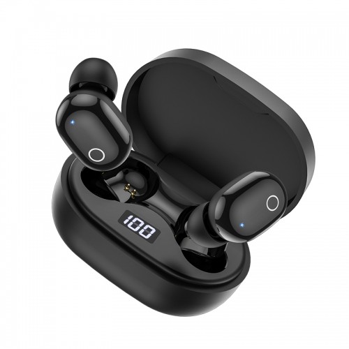 OEM Borofone TWS Bluetooth Earphones BW06 Manner Black image 3