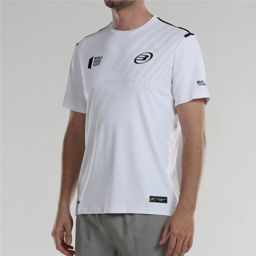 Men’s Short Sleeve T-Shirt Bullpadel Logro White image 3