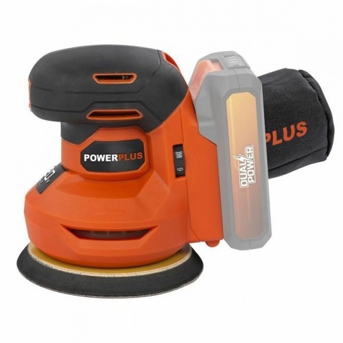 Random orbital sander Powerplus Dual Power Powdp50400 + G80 20 V Ø 125 mm image 3