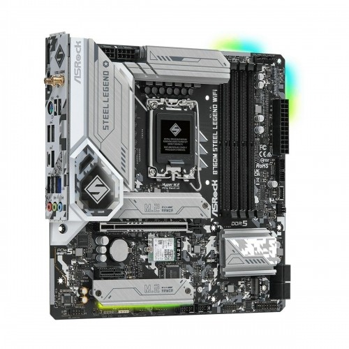 Материнская плата ASRock B760M Steel Legend WiFi Intel Wi-Fi 6 Intel B760 LGA 1700 image 3