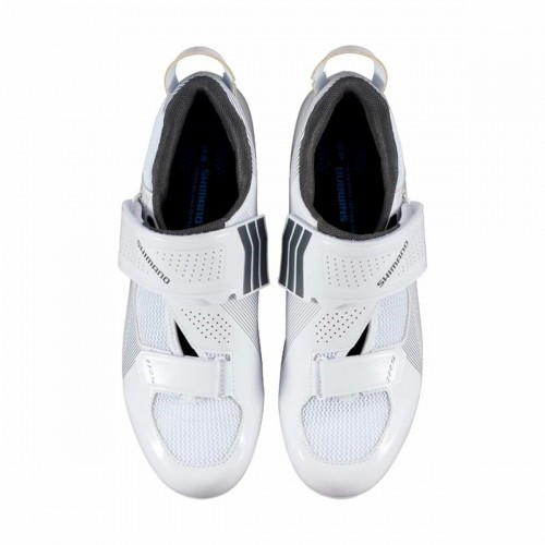 Cycling shoes Shimano Tri TR501 White White/Grey image 3